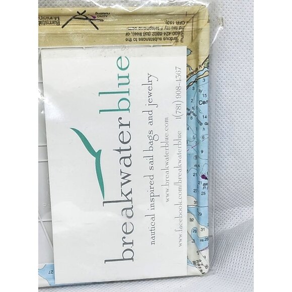 Nautical Chart Double Light Switch Plate Cover With Hyannis Harbor Map Design - Picture 10 of 10